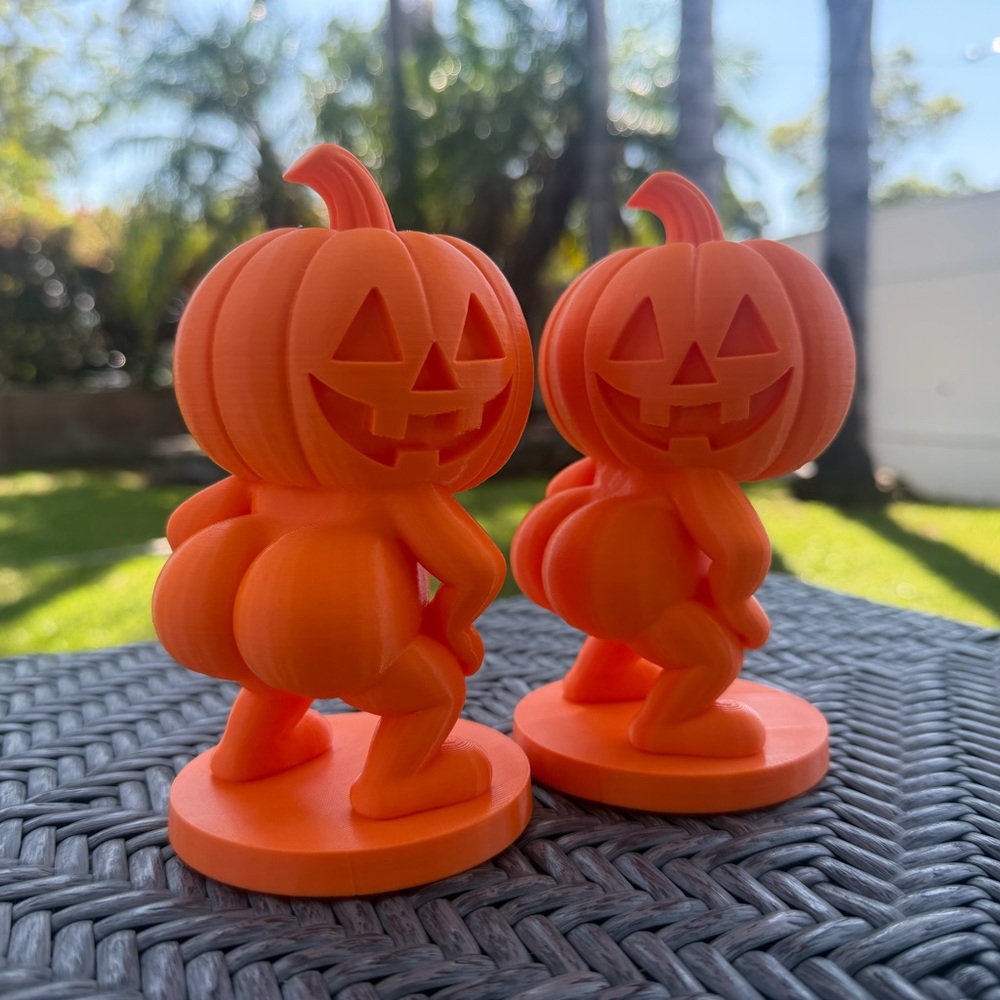 Pumpkins with attitude